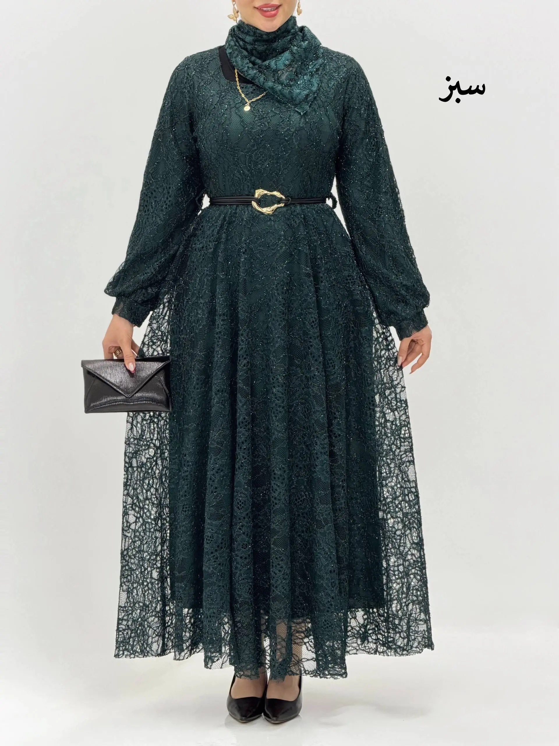 3921-پیراهن ماکسی عروس